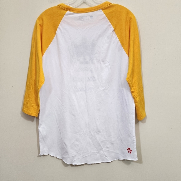 Bob's sketchers You're the cats meow graphic raglan t-shirt woman's size large - Picture 3 of 8